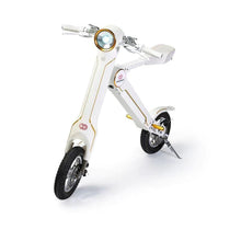 Load image into Gallery viewer, The Cruzaa Racing White Electric Scooter
