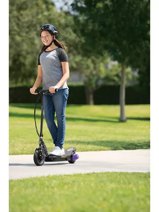 Razor Power Core E100 Electric Scooter Purple The Electric